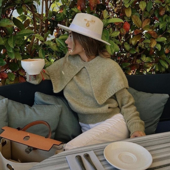 Zara Wide Lapel Knit Sweater New - Picture 1 of 4